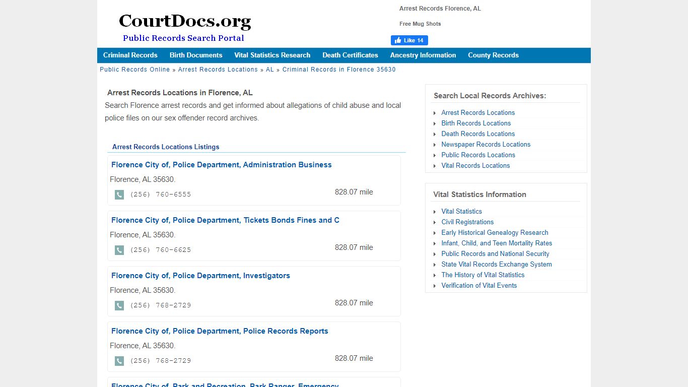 Arrest Records Florence, AL - Free Mug Shots